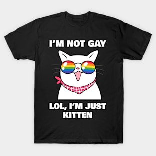 Funny Gay Cat T-Shirt